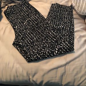Express Print Pants, size 8. mid rise.